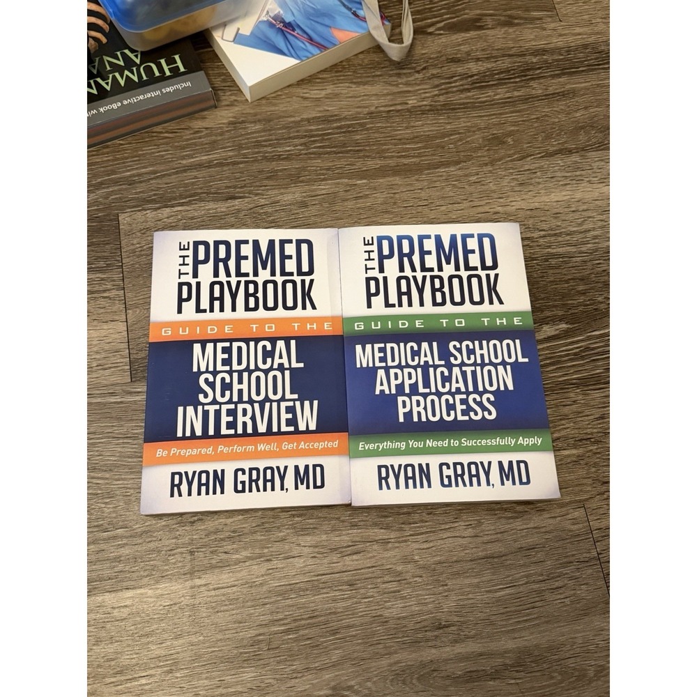 Premed Playbook Medical School Interview & Application Guide Bundle